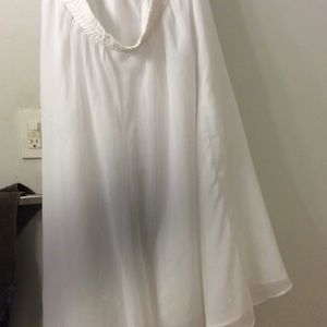 Beautiful white skirt just for you